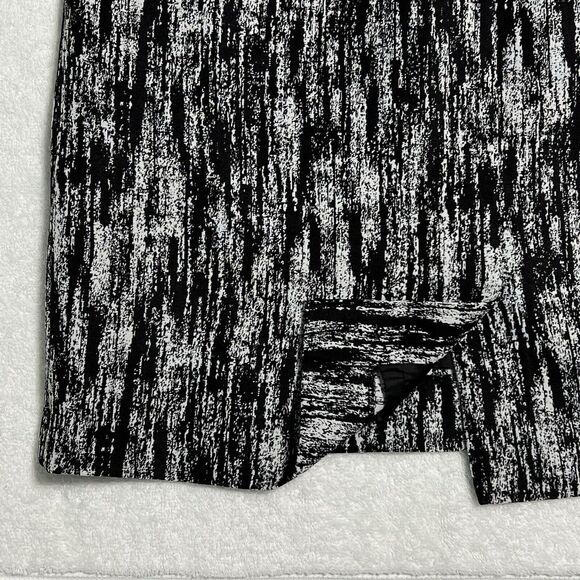 Tahari Arthur S. Levine Sheath Dress Women's 12  Black Multicolored Abstract - Picture 16 of 17